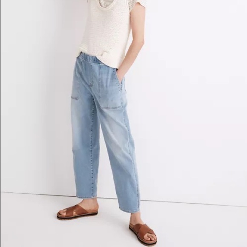 Madewell Pull-On Relaxed Jeans